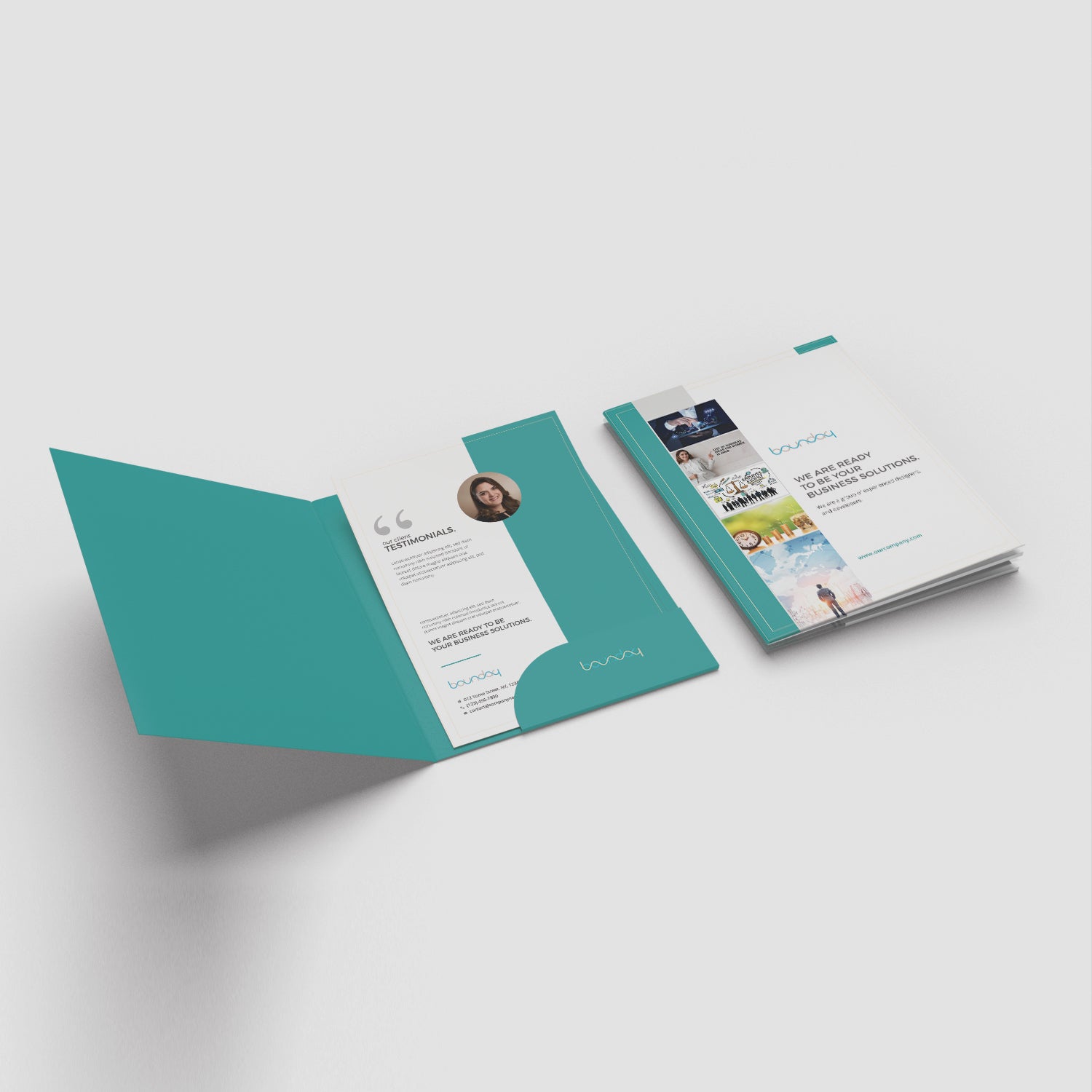 A4 Presentation Folders