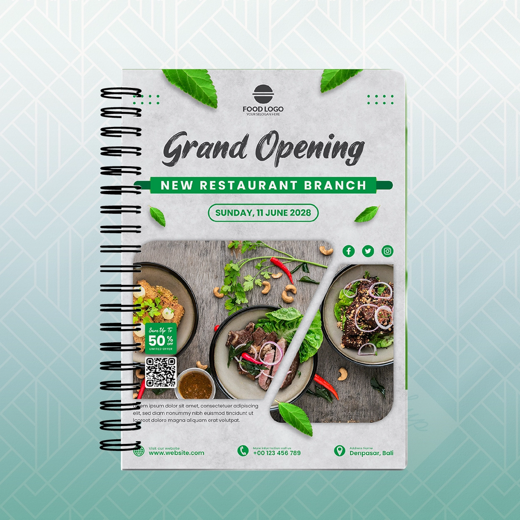 A5 Wiro Booklets
